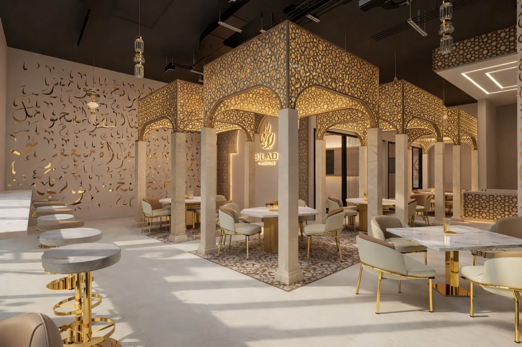 SP Fabrication hospitality furniture installation